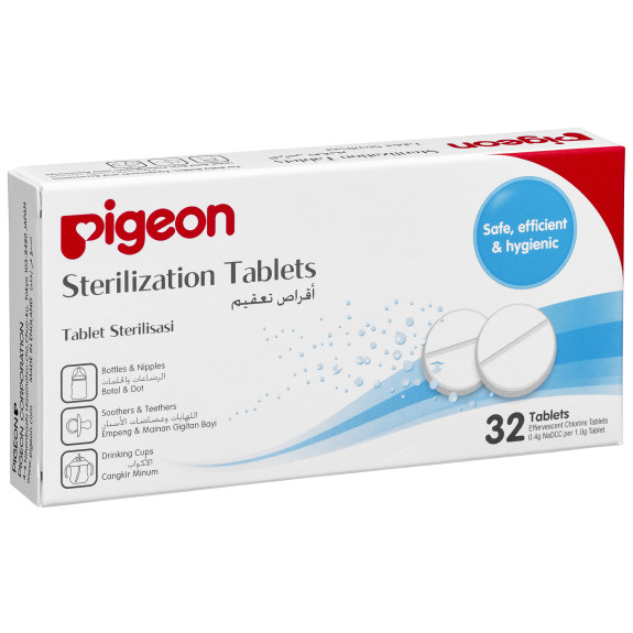 Pigeon Sterilizing Tabs (32 pcs)